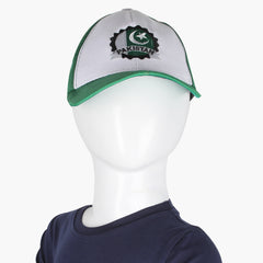 Kids Azadi P-Cap - Green, Boys Caps & Hats, Chase Value, Chase Value