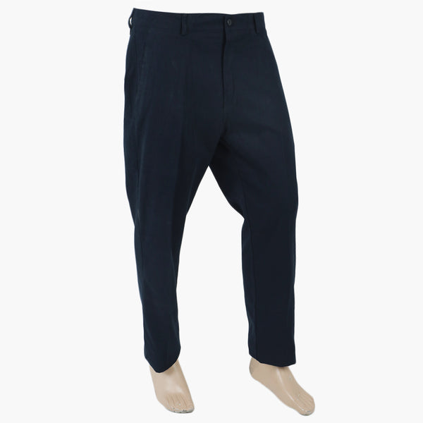 Men's Cotton Dress Pant - Navy Blue, Men's Formal Pants, Chase Value, Chase Value