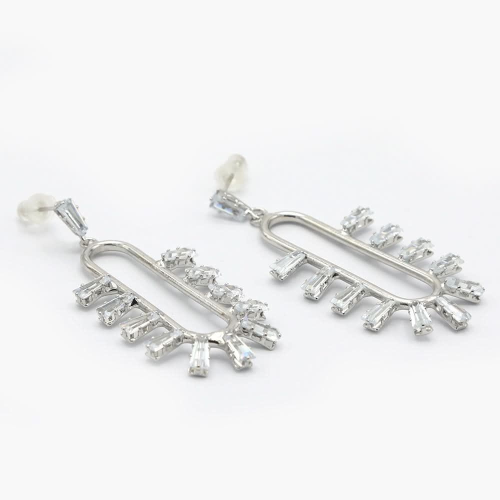 Women's Ear Hoops - Silver, Women Earrings & Tops, Chase Value, Chase Value