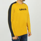 Men's Full Sleeves Round Neck T-Shirt - Mustard, Men's T-Shirts & Polos, Chase Value, Chase Value