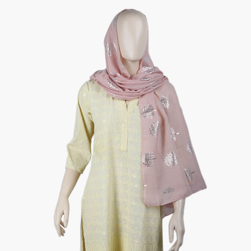Women's Scarf - Peach, Women Shawls & Scarves, Chase Value, Chase Value
