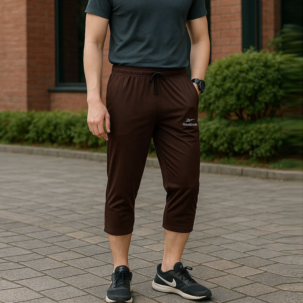 Men's Plain 3Qtr - Brown, Men's Shorts, Chase Value, Chase Value