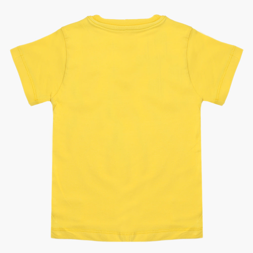 Eminent Boys Half Sleeves T-Shirt - Yellow, Boys T-Shirts, Eminent, Chase Value