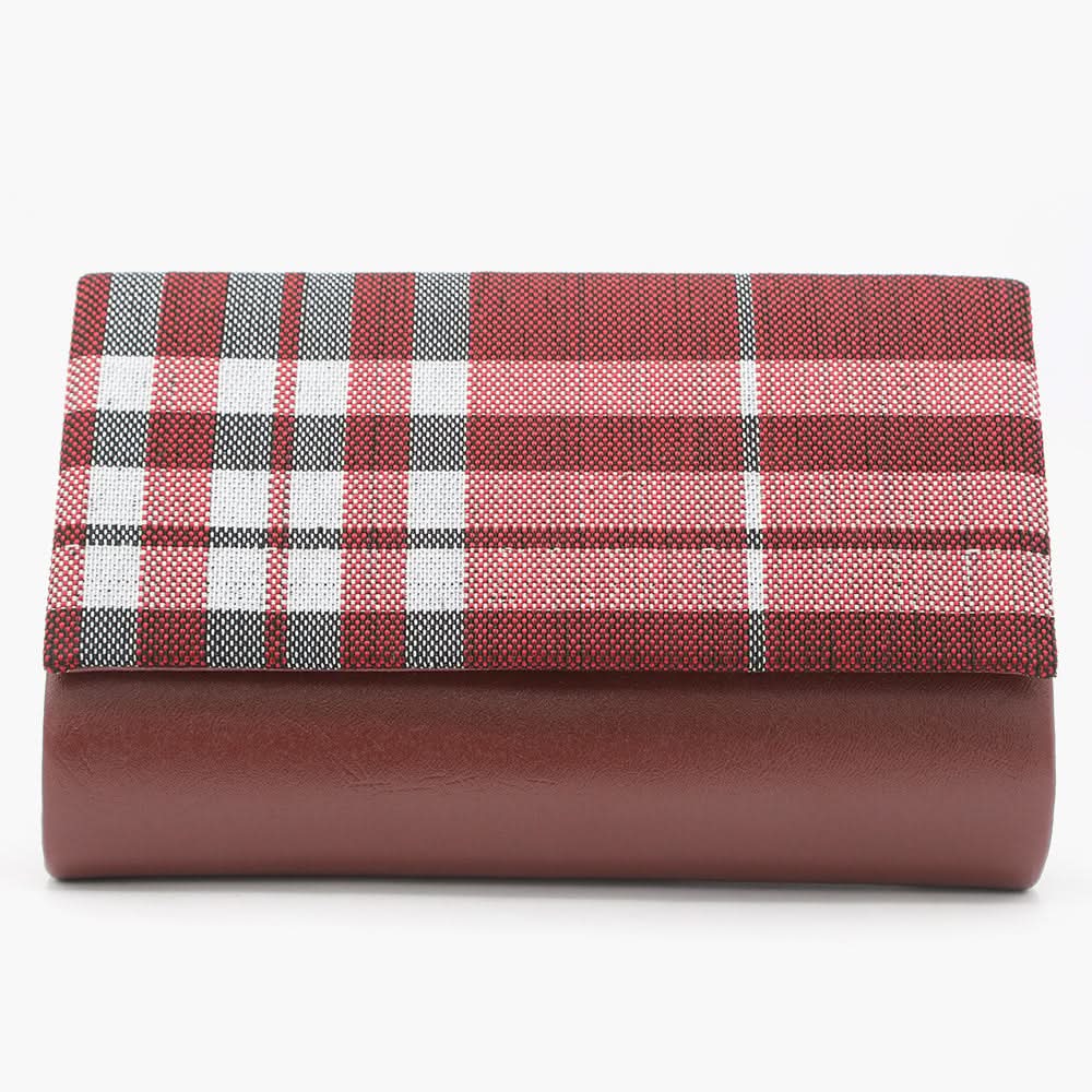Women's Clutch - Maroon, Women Clutches, Chase Value, Chase Value