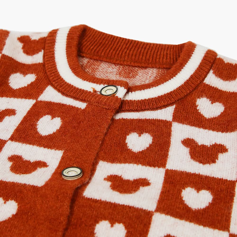 Newborn Girls Sweater - Brown, Newborn Girls Winterwear, Chase Value, Chase Value