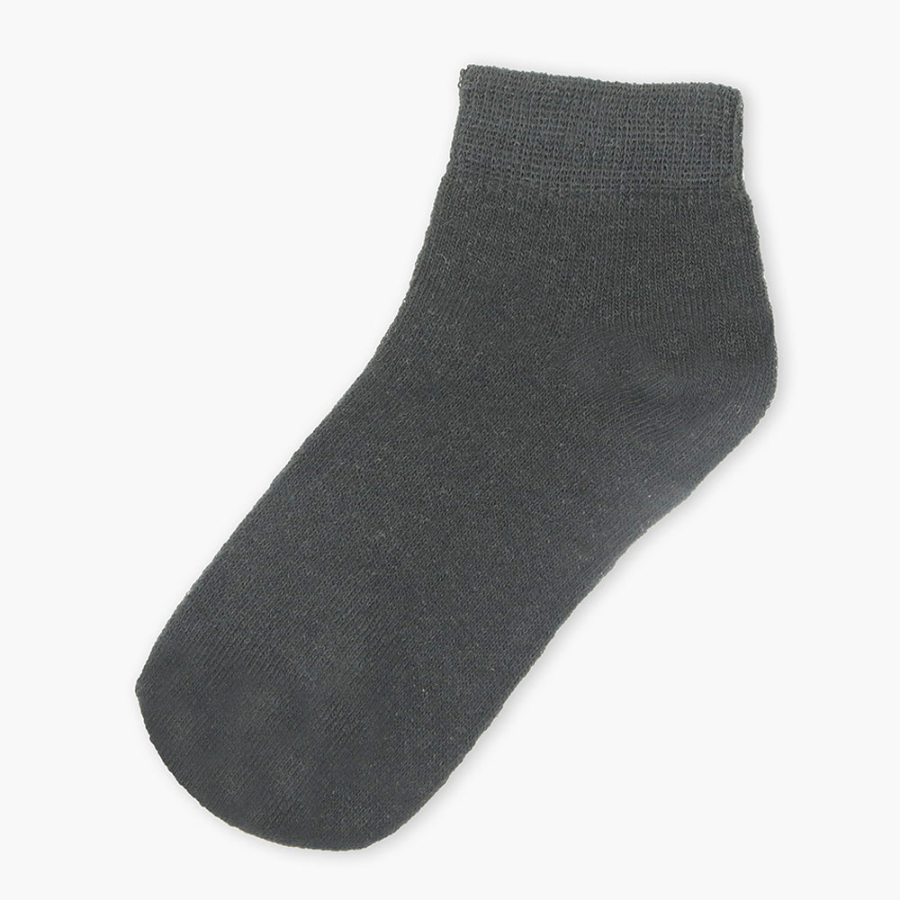 Uniform Valuables Cotton Ankle Sock - Black, Boys Socks, Chase Value, Chase Value