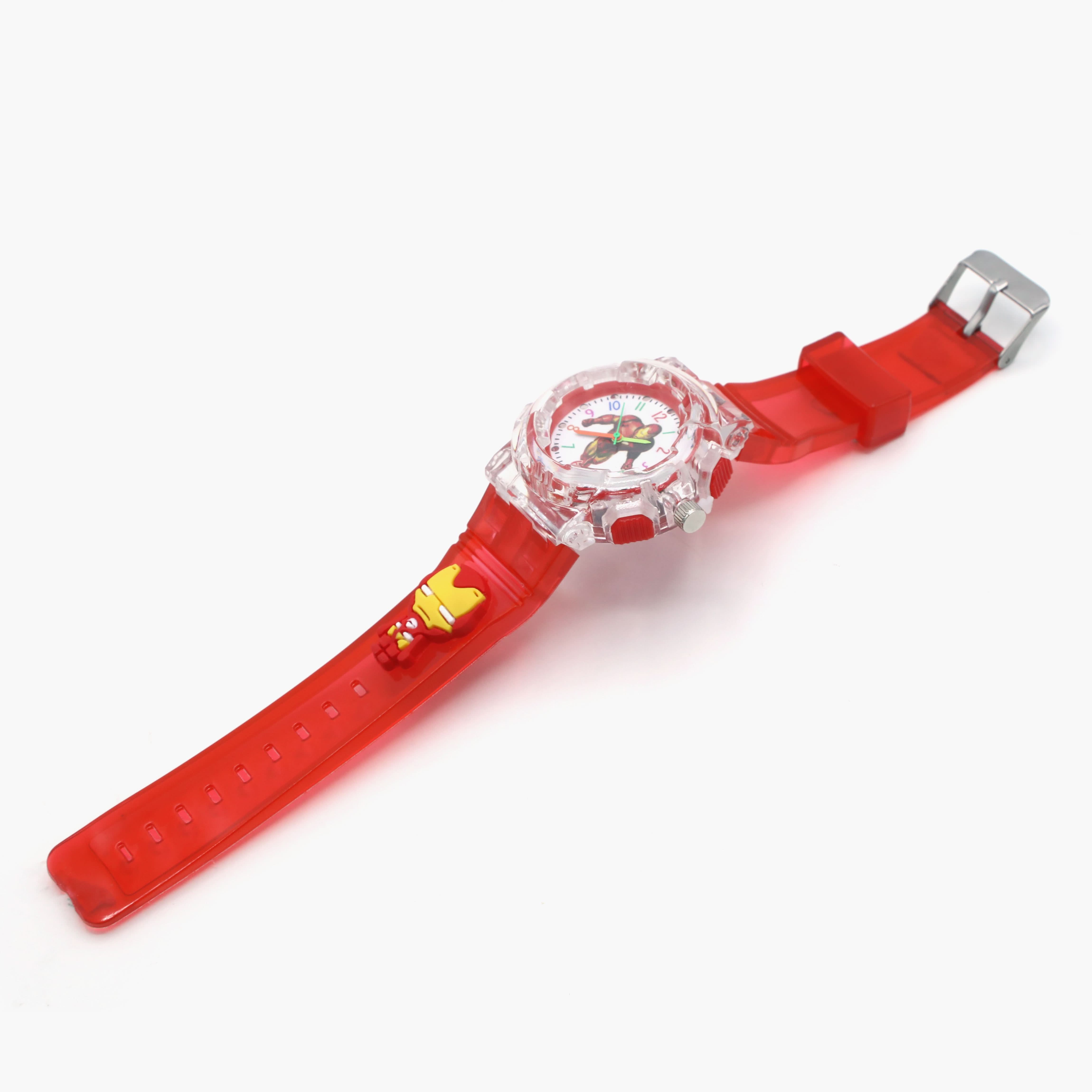 Boys Analog Light Watch - Red, Boys Watches, Chase Value, Chase Value