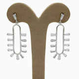 Women's Ear Hoops - Silver, Women Earrings & Tops, Chase Value, Chase Value
