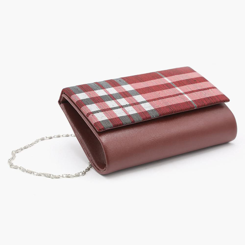 Women's Clutch - Maroon, Women Clutches, Chase Value, Chase Value