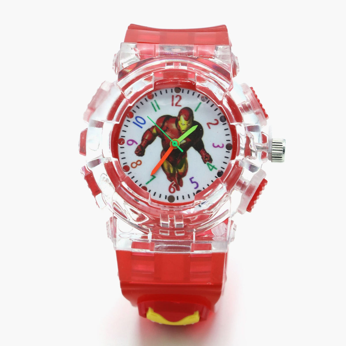 Boys Analog Light Watch - Red, Boys Watches, Chase Value, Chase Value