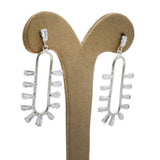 Women's Ear Hoops - Silver, Women Earrings & Tops, Chase Value, Chase Value