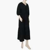 Women's Western Long Maxi - Black, Women T-Shirts & Tops, Chase Value, Chase Value
