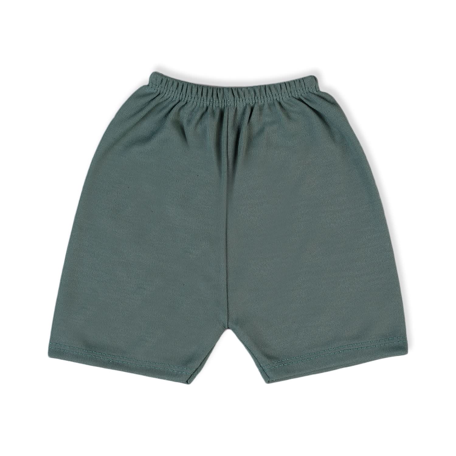 Newborn Boys Sando Suit - Steel Green, Newborn Boys Sets & Suits, Chase Value, Chase Value