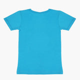 Boys Half Sleeves T-Shirt - Sky Blue, Boys T-Shirts, Chase Value, Chase Value