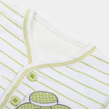 Newborn Girls Full Sleeves Suit - Green, Newborn Girls Sets & Suits, Chase Value, Chase Value