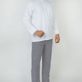 Men's Full Sleeves Night Suit - Off White, Men's Nightwear, Chase Value, Chase Value