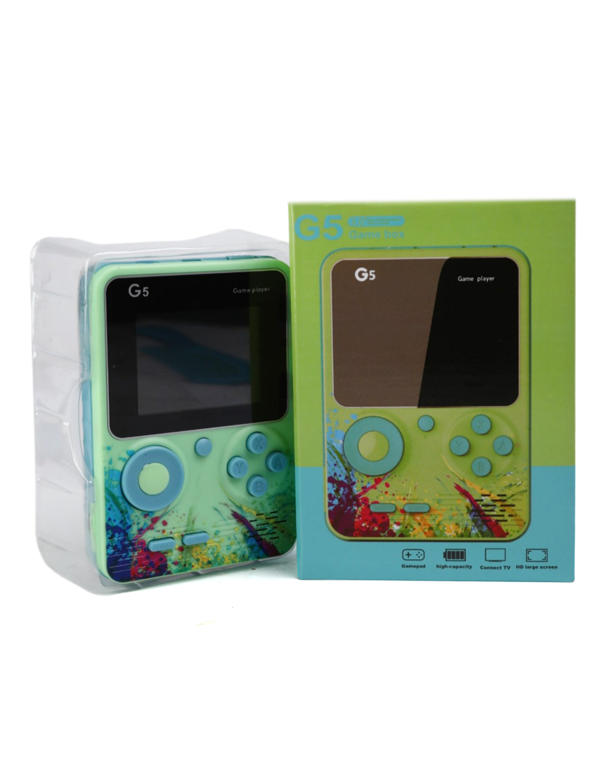500-in-1 Retro Handheld Game Console - 2.8" HD Screen