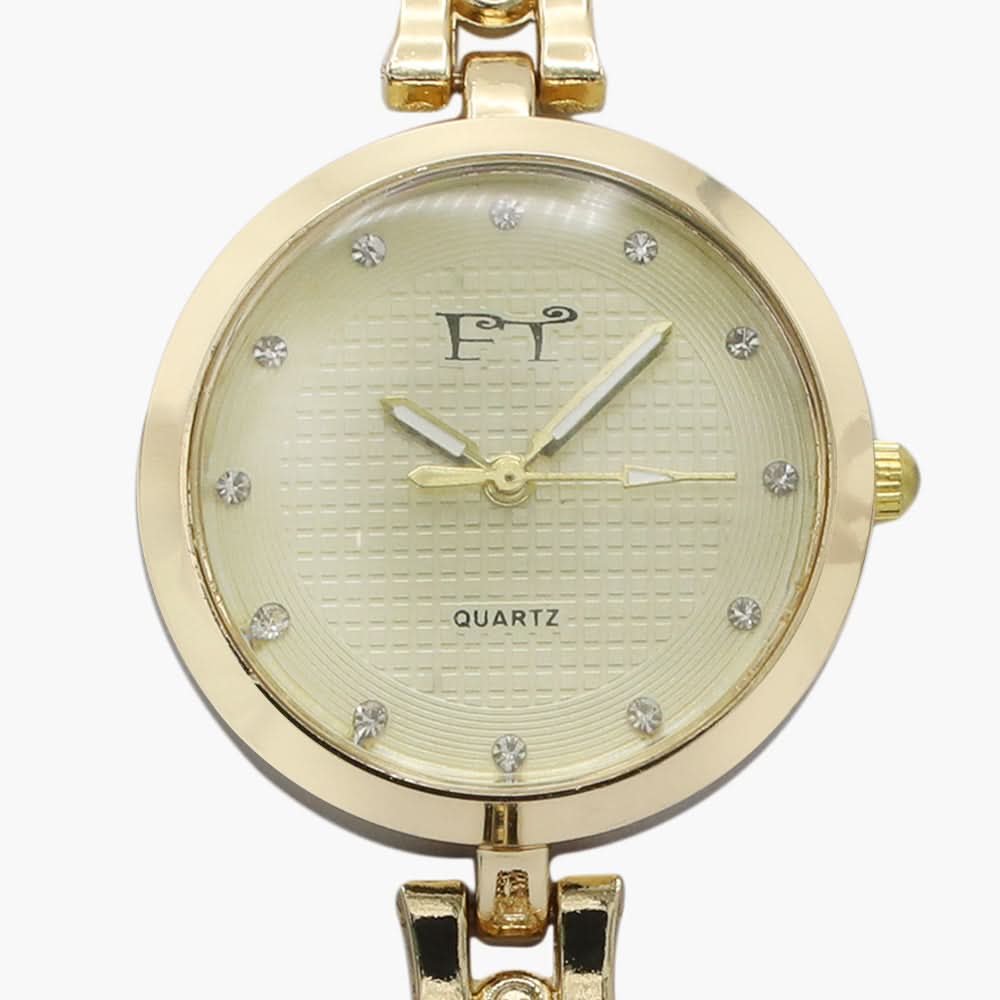 Women's Watch - Golden, Women Watches, Chase Value, Chase Value