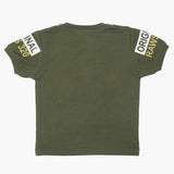 Boys Half Sleeves T-Shirt - Dark Green, Boys T-Shirts, Chase Value, Chase Value
