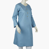 Women's Plain Kurti - Grey, Women Ready Kurtis, Chase Value, Chase Value