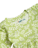 Valuables Newborn Girls Printed Frock