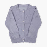 Newborn Girls Sweater - Light Purple, Newborn Girls Winterwear, Chase Value, Chase Value