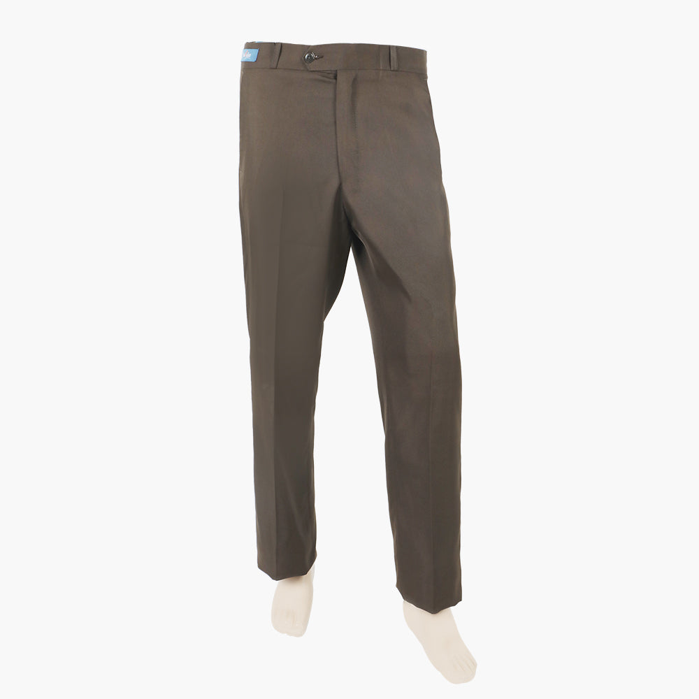 Men's Formal Dress Pant - Dark Brown, Men's Formal Pants, Chase Value, Chase Value