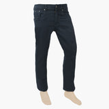 Men's Fancy Satin Stretch Denim Pant - Black, Men's Casual Pants & Jeans, Chase Value, Chase Value