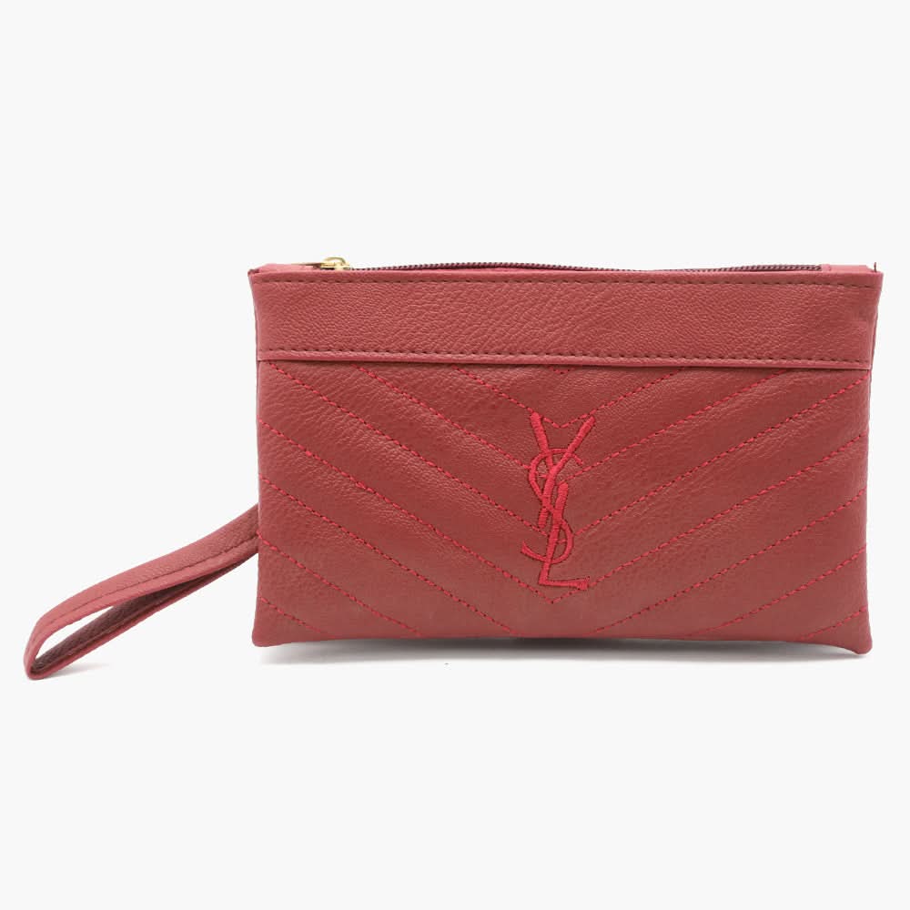 Women's Clutch - Maroon, Women Clutches, Chase Value, Chase Value
