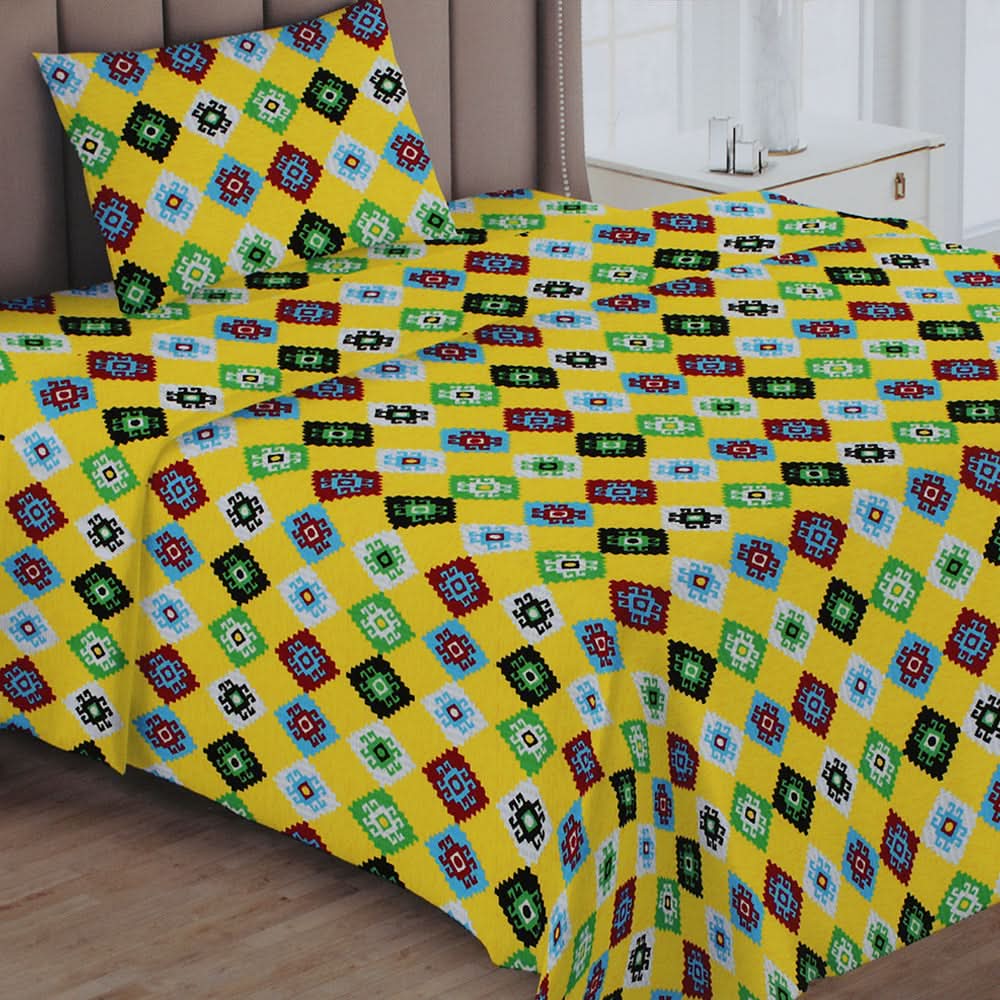 Single Bed Sheet - E, Single Size Bed Sheet, Chase Value, Chase Value