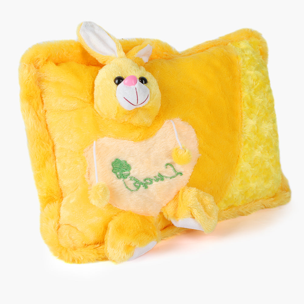 Kids Fluffy Pillow - Yellow, Cushions & Pillows, Chase Value, Chase Value