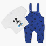 Newborn Girls Full Sleeves  Romper 2Pcs - Blue, Newborn Girls Winterwear, Chase Value, Chase Value