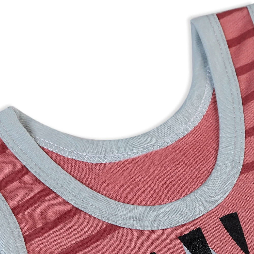 Newborn Boys Sando Suit - Pink, Newborn Boys Sets & Suits, Chase Value, Chase Value