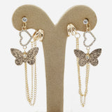 Women's Ear Cuff - Golden, Women Earrings & Tops, Chase Value, Chase Value