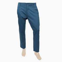 Men's Cotton Casual Pant - Steel Blue