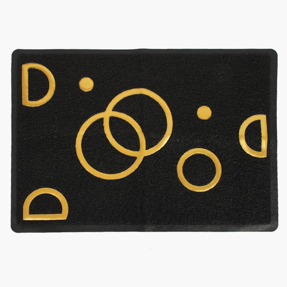 Waterproof Rubber Door Mat - Black, Mats, Chase Value, Chase Value