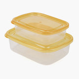 Crisper Junior 2Pcs Set - Orange, Storage Boxes, Chase Value, Chase Value