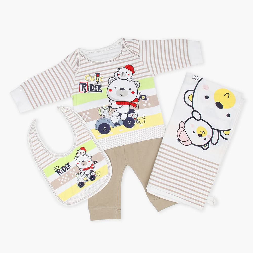Newborn Gift Set - Brown, Newborn Gift Set, Chase Value, Chase Value