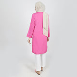 Women's Stitched Kurti - Pink, Women Ready Kurtis, Chase Value, Chase Value