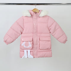 Girls Jacket - Tea Pink, Girls Jackets, Chase Value, Chase Value