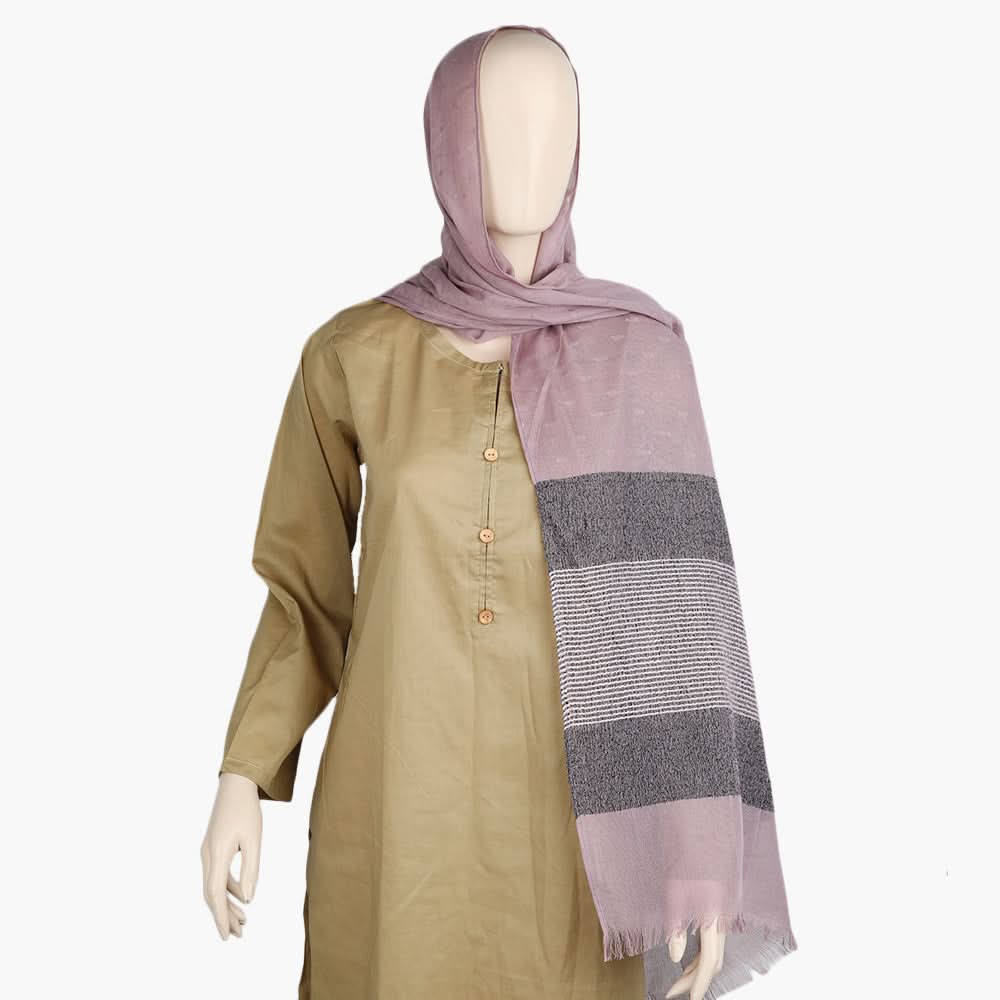 Women's Turkish Scarf - Light Purple, Women Shawls & Scarves, Chase Value, Chase Value