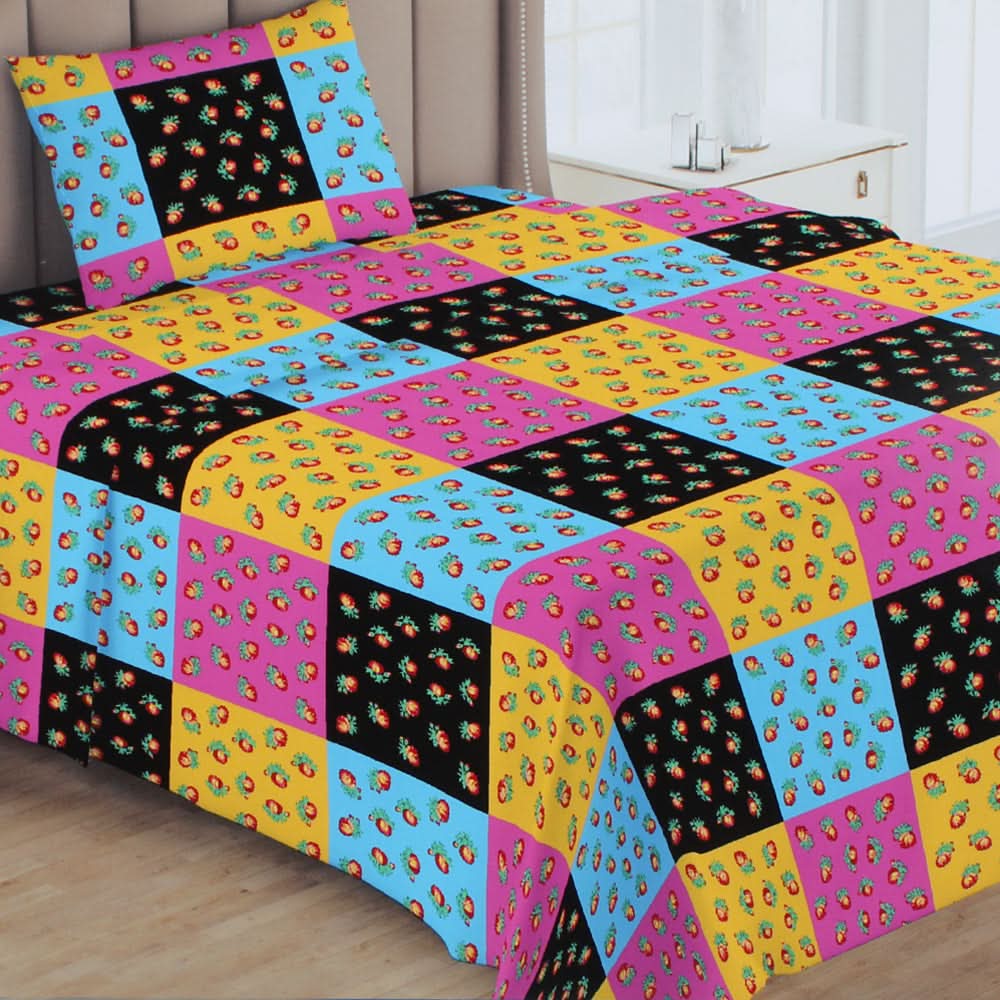 Single Bed Sheet - A, Single Size Bed Sheet, Chase Value, Chase Value