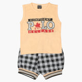 Boys Sando Suit - Peach, Boys Sets & Suits, Chase Value, Chase Value