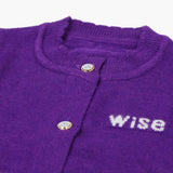 Newborn Girls Sweater - Dark Purple, Newborn Girls Winterwear, Chase Value, Chase Value