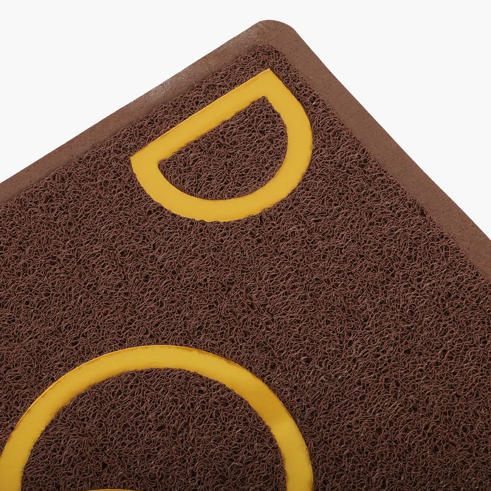 Waterproof Rubber Door Mat - Brown, Mats, Chase Value, Chase Value