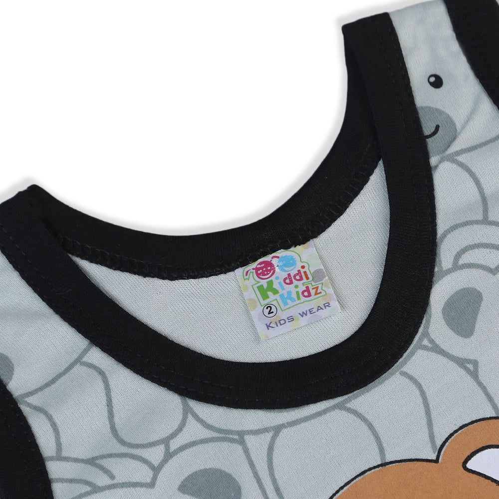 Newborn Boys Sando Suit - Grey, Newborn Boys Sets & Suits, Chase Value, Chase Value