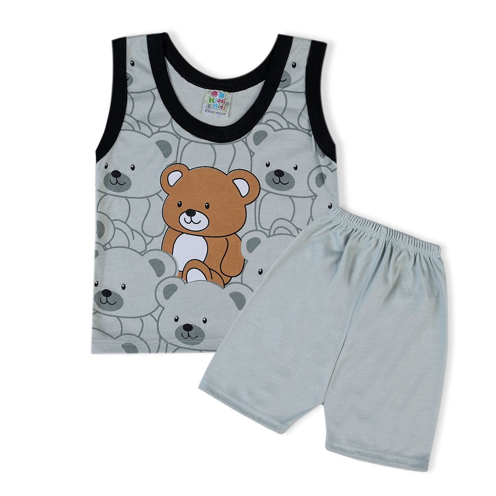 Newborn Boys Sando Suit - Grey, Newborn Boys Sets & Suits, Chase Value, Chase Value