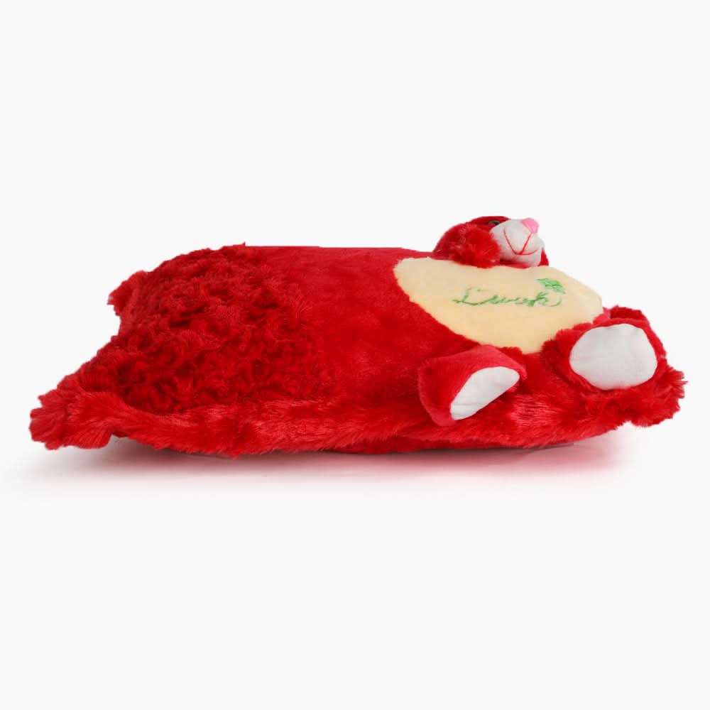 Kids Fluffy Pillow - Red, Cushions & Pillows, Chase Value, Chase Value