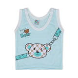 Newborn Boys Sando Suit - Sky Blue, Newborn Boys Sets & Suits, Chase Value, Chase Value
