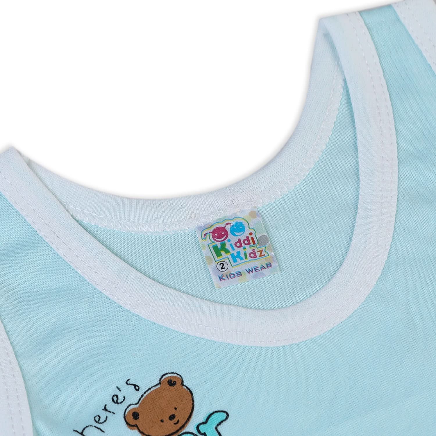 Newborn Boys Sando Suit - Sky Blue, Newborn Boys Sets & Suits, Chase Value, Chase Value